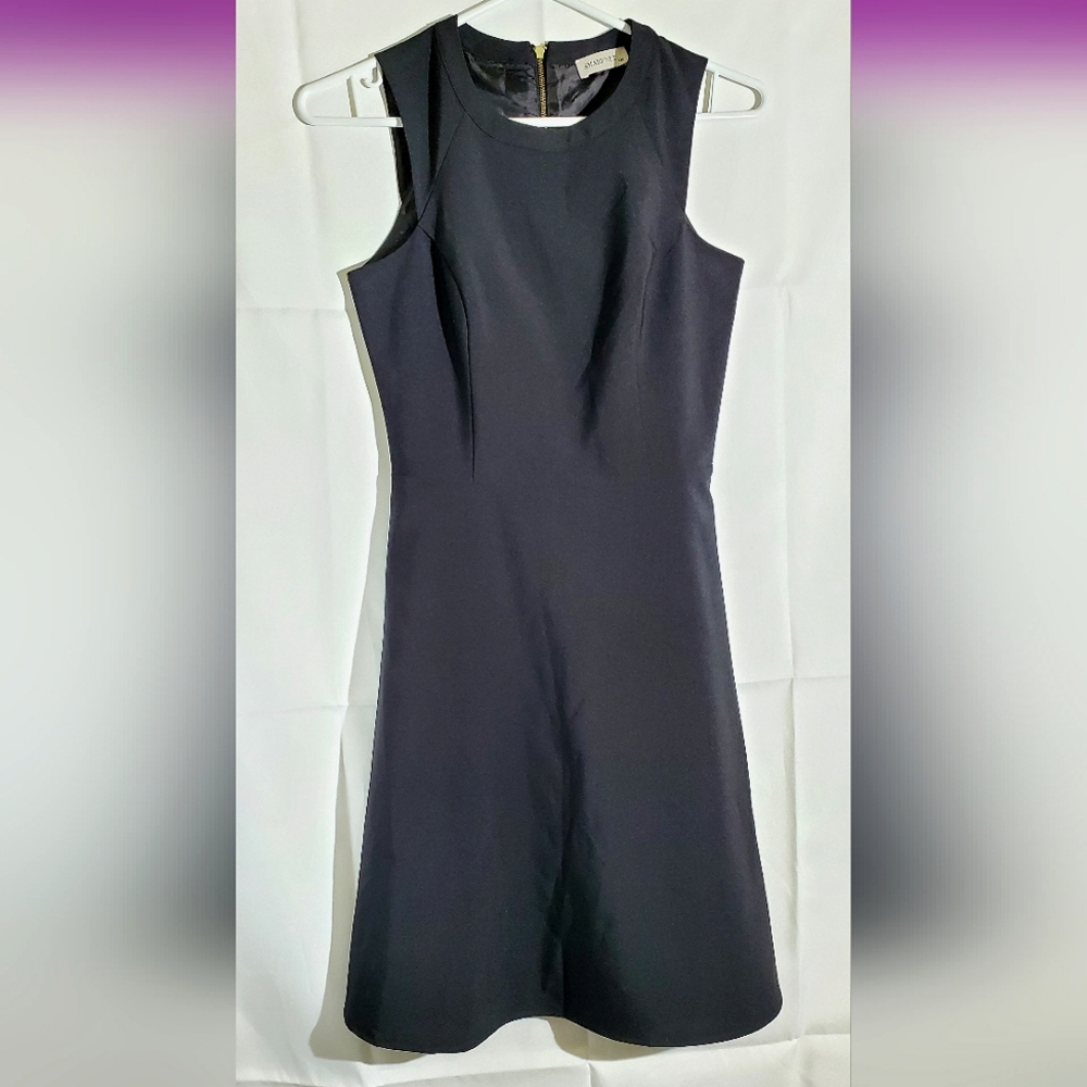 Smart Set Classic Black Fit & Flare Sleeveless Dress - Size 00